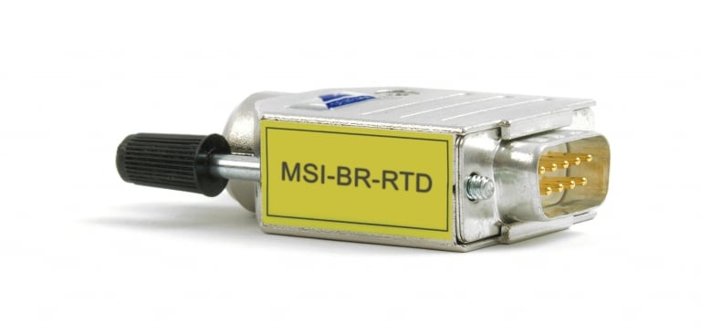 Additional analog input channel MSI-BR-RTD